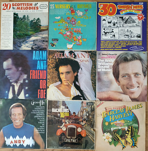 Elvis Presley Eric Clapton diana ross genesis free beer Donovan elplp vinyl