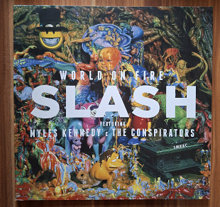 Slash Featuring Myles Kennedy & The Conspirators - World On Fire ( 2 LP ) NM/NM+ АКЦИЯ - 15%