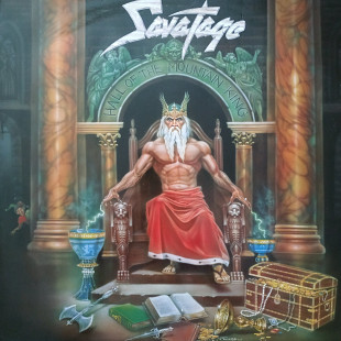 Savatage Hall of a Mountain King EU first press lp vinyl