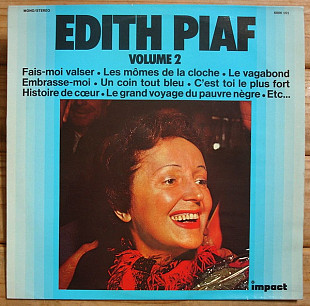 Вінілова платівка Edith Piaf Volume 2 (збірка)