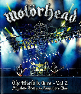 Motörhead – The Wörld Is Ours - Vol 2 (Anyplace Crazy As Anywhere Else) Blu-ray