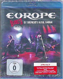 Europe (2) – [Live!] At Shepherd's Bush, London Blu-ray