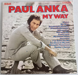 LP Paul Anka "My Way", England, 1974 год