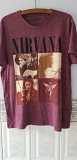 Футболка "Nirvana" (50% cotton / 50% polyester, L, Portugal)