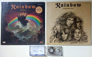 Rainbow – Rising 1976 + Long Live Rock’n’Roll 1978 (TDK T1 90 - запись с LP)