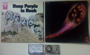 Deep Purple – In Rock 1970 + Fireball 1971 (TDK T1 90 - запись с LP)