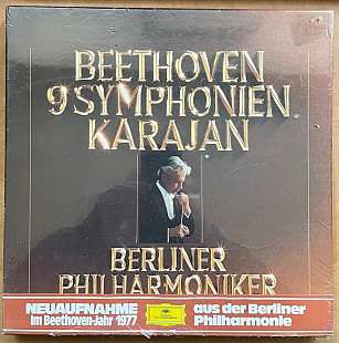 Beethoven / Karajan, Berliner Philharmoniker – 9 Symphonien 8xLP