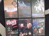 Продам 6 DVD - Barclay James Harvest, Gary Moore, Peter Gabriel, The Police, Rod Stewart, U2