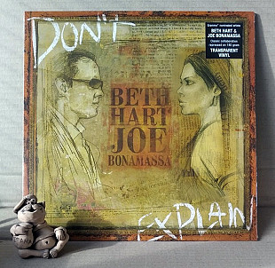 Beth Hart & Joe Bonamassa - Don't Explain LP Limited Edition Transparent Vinyl