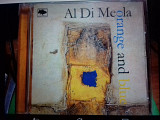 Jazz AL DI MEOLA. Orange & apm.blue. p1994 verve usa Ukrainian rec booklet golograma