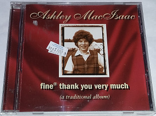 ASHLEY MacISAAC Fine Thank You Very Much - A Traditional Album CD US