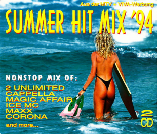 Summer Hit Mix '94 ( 2 x CD ) ( Germany ) Italo-Disco, Synth-pop. House, Techno, Euro House