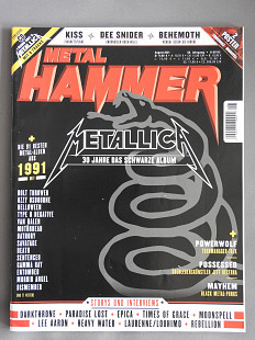 METAL HAMMER Германия №8 Август 2021 журнал с плакатами отличное состояние