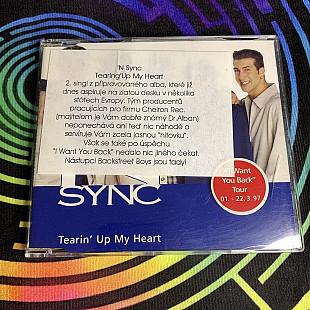 N Sync – Tearin' Up My Heart (Maxi-Single) 1997 Ariola – 74321 45150 2 (Germany)