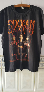 Футболка "Sixx:A.M." (100% cotton, L, Bangladesh)