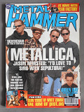 METAL HAMMER Англия Февраль 1998 журнал с плакатами отличное состояние