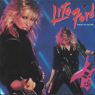 Lita Ford - Dancin' On The Edge - 1984. (LP). 12. Vinyl. Пластинка. Holland.