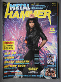 METAL HAMMER Англия №6 Апрель 3 1989 журнал без плакатов отличное состояние