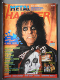 METAL HAMMER Англия №6 Март 28 1988 журнал 2 плаката отличное состояние