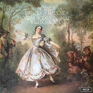 Вінілова платівка Mozart, Vienna Ensemble - Dances & Marches 5LP бокс, буклет