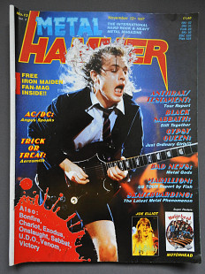 METAL HAMMER Англия №15 Декабрь 10 1987 журнал без плакатов отличное состояние