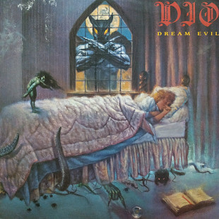 Dio Dream Evil UK first press lp vinyl