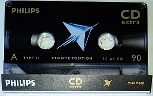 Аудиокассета Philips CD extra chrome 90
