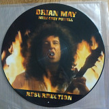 Brian May with Cozy Powell Resurrection UK first press maxi vinyl picture disc limited edition