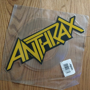 Anthrax I'm the man UK first press maxi vinyl picture limited edition