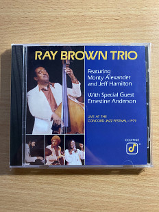 CD Ray Brown Trio Featuring Monty Alexander And Jeff Hamilton With Special Guest Ernestine Anderson