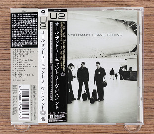 U2 - All That You Can't Leave Behind (Япония, Island Records)