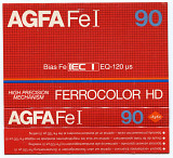 AGFA Fe I Ferrocolor HD 90 Bias Fe IEC I EQ-120 ms