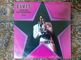 Виниловая пластинка LP Elvis – Sings Hits From His Movies, Volume 1 (Запечатанная, оригинал)