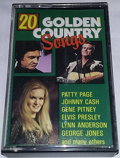 VARIOUS 20 Golden Country Songs. Cassette France & Holland