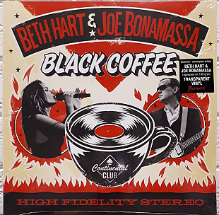 BETH HART ‎& JOE BONAMASSA – Black Coffee - 2xLP - Clear Vinyl '2018/RE w. Bonus track - NEW