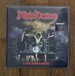 Night Demon – Live Darkness 3LP 12" + без CD, Europe