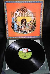 Nazareth Rampant LP пластинка 1974 Британия UK EX+ re 1975