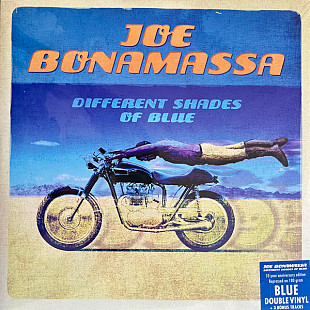 JOE BONAMASSA –Different Shades Of Blue - 2xLP - Blue Vinyl ‘2024 10th Anniversary Ltd Ed + Bonus Tr