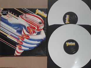 JUDAS PRIEST TURBO 2 LP ( BACK ON LACK BOBV230LP ) G/F 2010 REISSUE, SCHRINK, WHITE VINYL 1986 UK