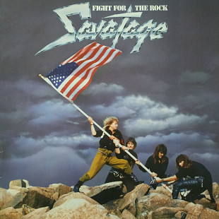 Savatage Fight for the Rock EU first press lp vinyl