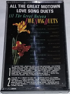 VARIOUS All The Great Motown Love Song Duets. Cassette US