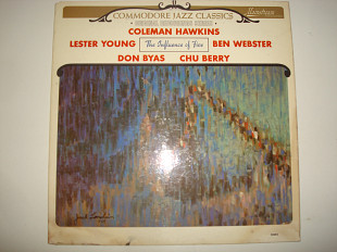 COLEMAN HAWKINS/ LESTER YOUNG/ BEN WEBSTER/ DONBYAS/ CHU BERRY-The Influence Of Five 1965 Orig. USA