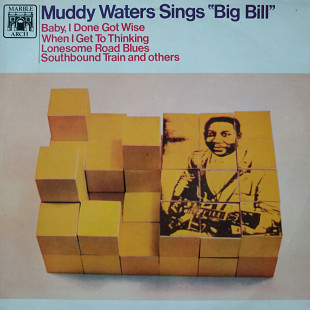 Muddy Waters Sings Big Bill UK press lp vinyl