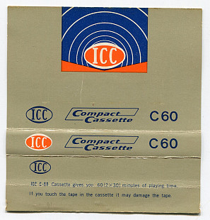 ICC C60 (2x30min.) Compact Cassette