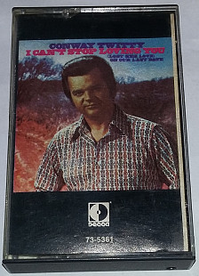 CONWAY TWITTY I Can't Stop Loving You / (Lost Her Love) On Our Last Date. Cassette US