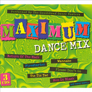 The Countdown Dance Masters – Maximum Dance Mix ( 3 x CD ) ( Canada )