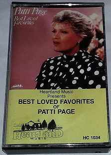 PATTI PAGE Best Loved Favorites. Cassette US