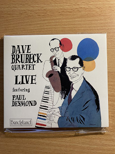 CD The Dave Brubeck Quartet: Featuring Paul Desmond Live PROMO