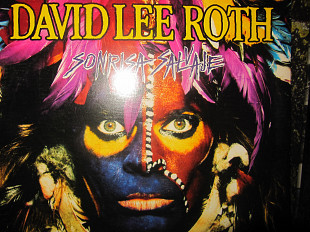 Виниловый Альбом DAVID LEE ROTH -Sonrisa Salvaje- 1986 (NM/NM) *USA MasterDisk