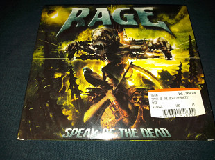 Rage "Speak Of The Dead" фирменный CD Made In Germany.